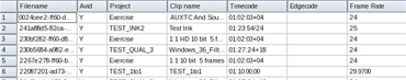 Audio metering options in postView Audio metering options in postView